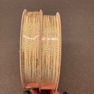 Gold Ribbon NWT Set of 2